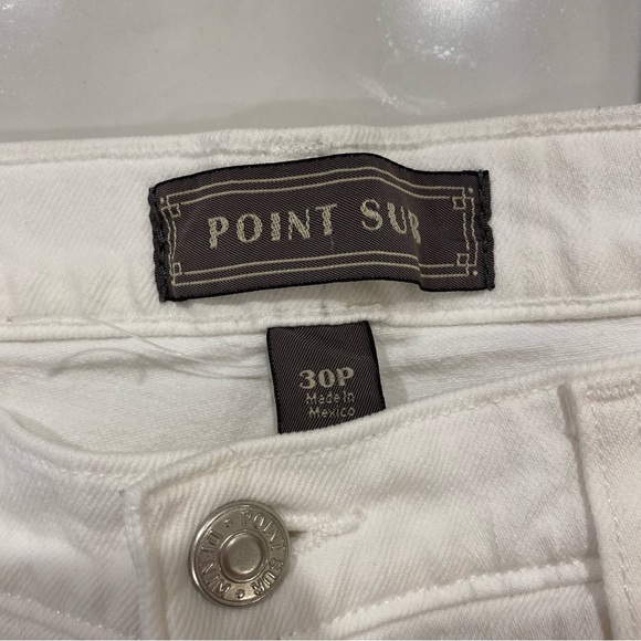 J.Crew Point Sur High rise slim boy White denim jeans - Picture 6 of 13